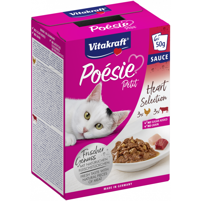 Poésie® Petit Multipack mit Rind und Geflügel +  Herz