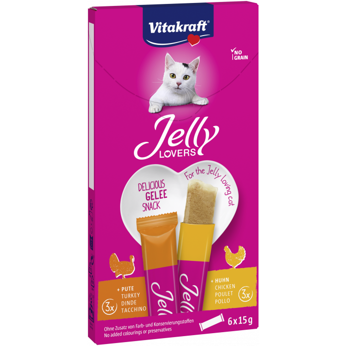 Jelly Lovers mit Huhn und mit Pute