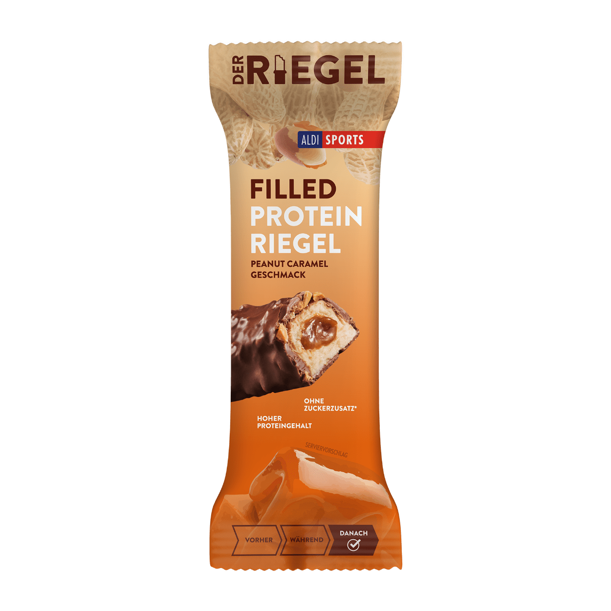 ALDI SPORTS Gefüllter Proteinriegel