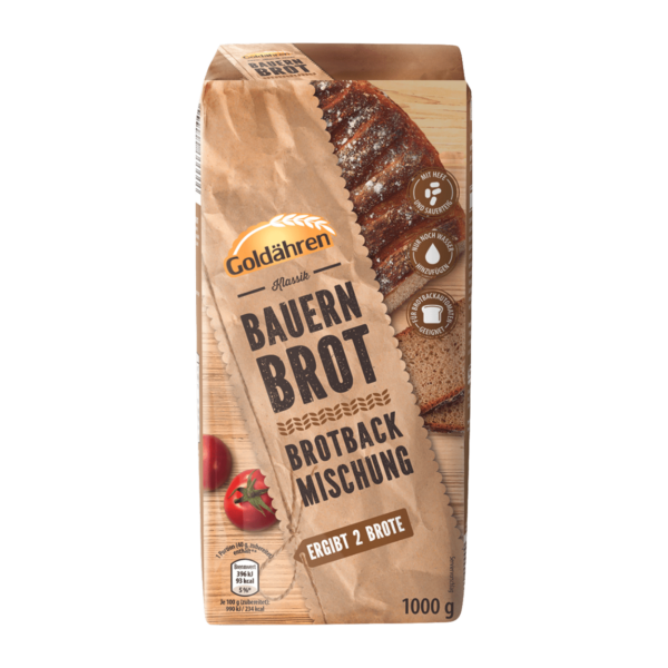 GOLDÄHREN Brotbackmischung Bauernbrot