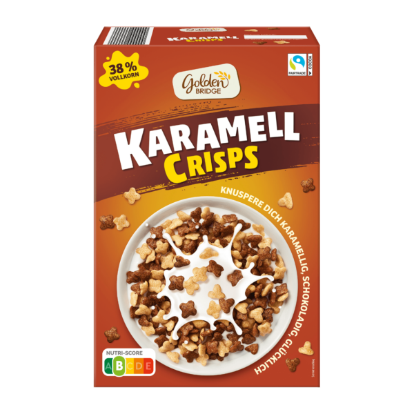 GOLDEN BRIDGE Karamell Crisps