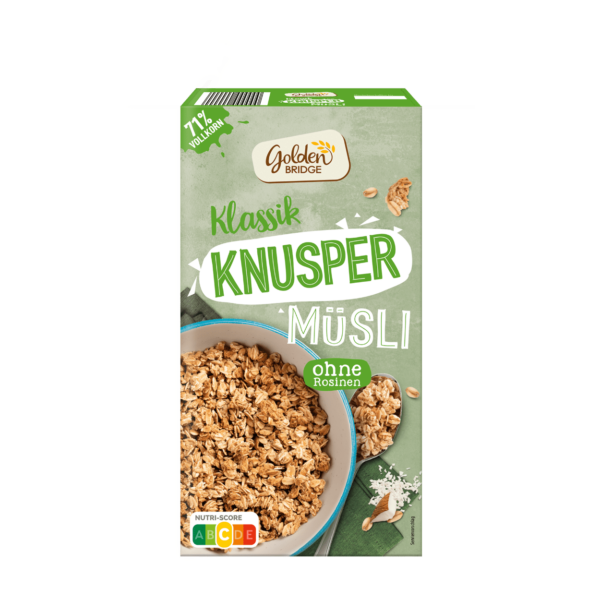 GOLDEN BRIDGE Knusper Müsli