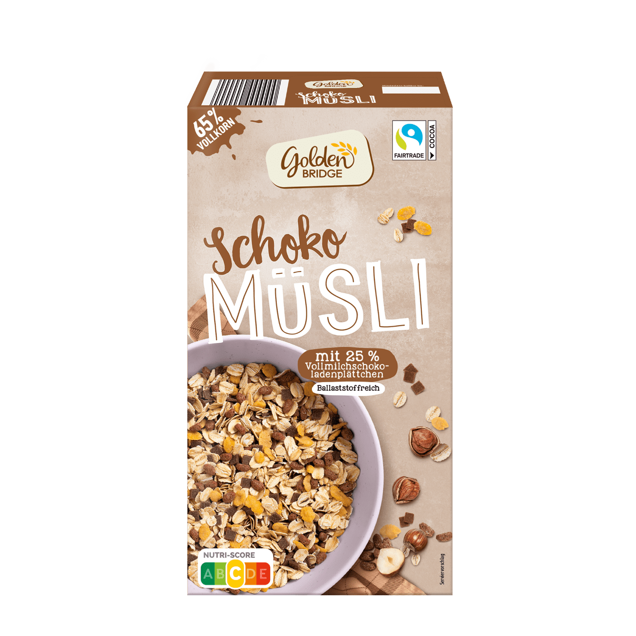 GOLDEN BRIDGE Müsli Schoko