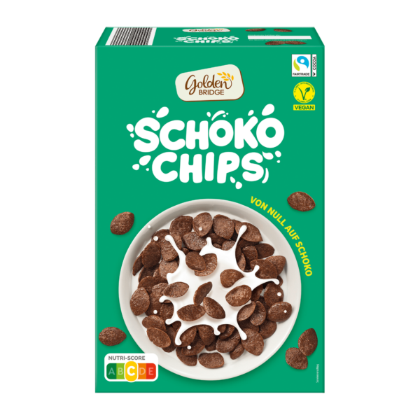GOLDEN BRIDGE Schoko Chips