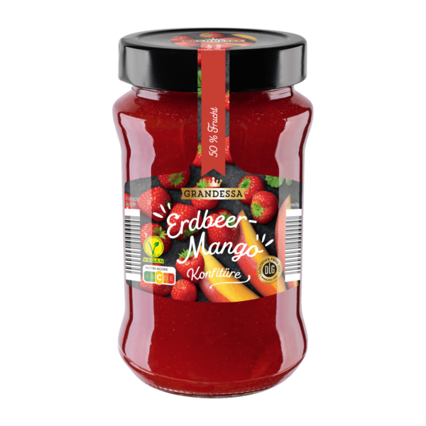 GRANDESSA Konfitüre Extra Mit 50 Fruchtgehalt Erdbeer Mango
