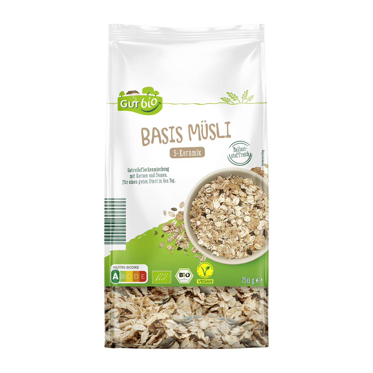 GUT BIO Bio-Basis-Müsli