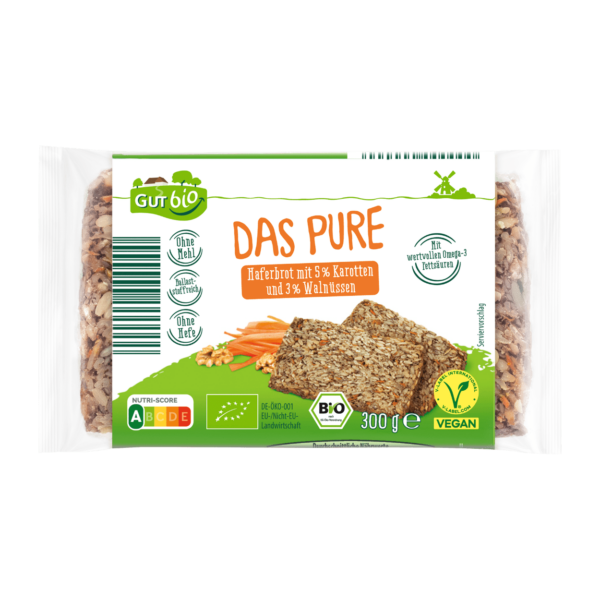 GUT BIO Bio Das Pure Karotte Walnuss
