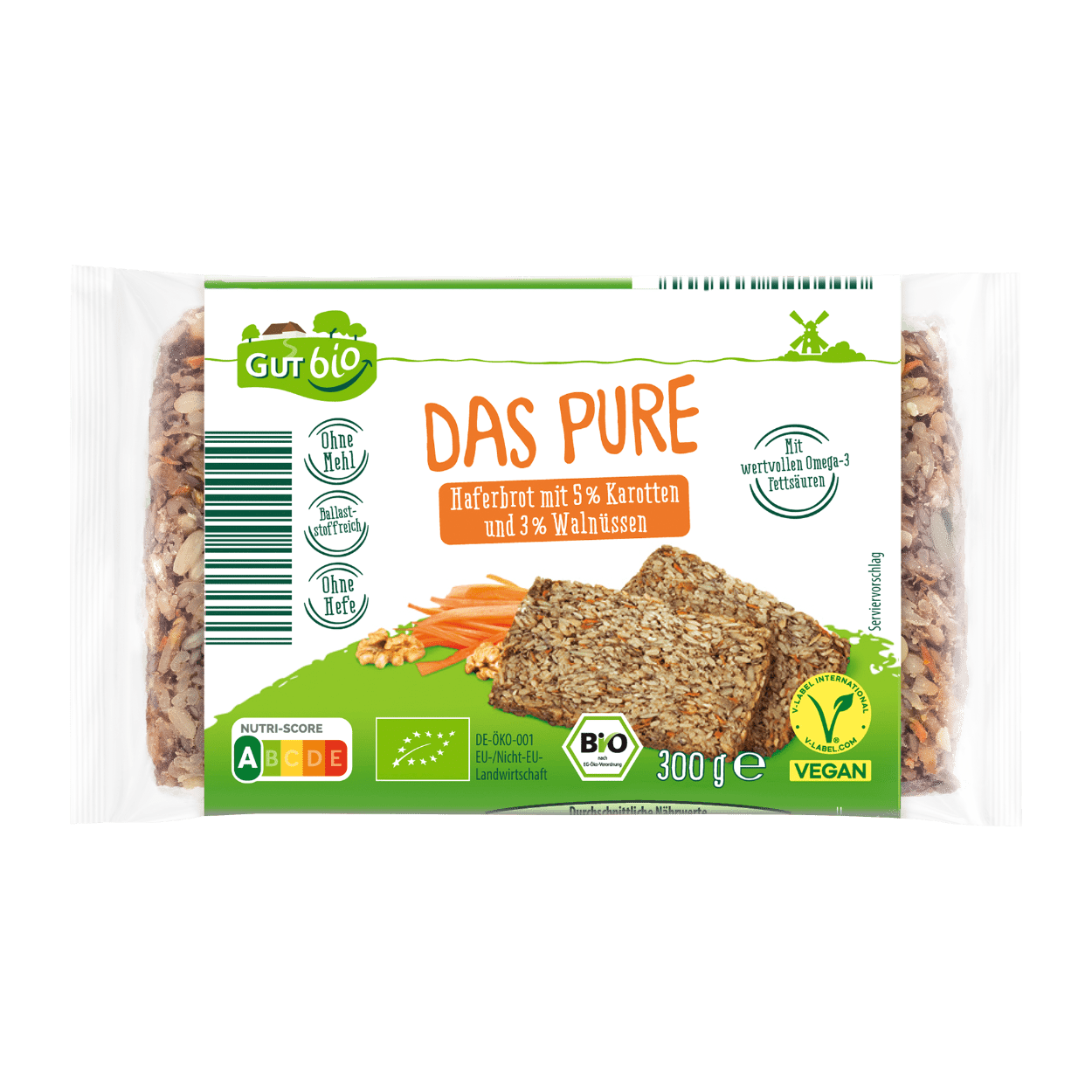 GUT BIO Bio-Das-Pure Karotte-Walnuss