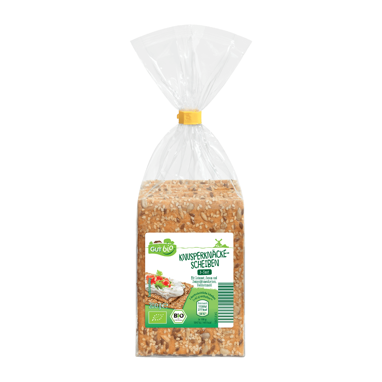 GUT BIO Bio-Knusperknäcke-Snack Dreisaat