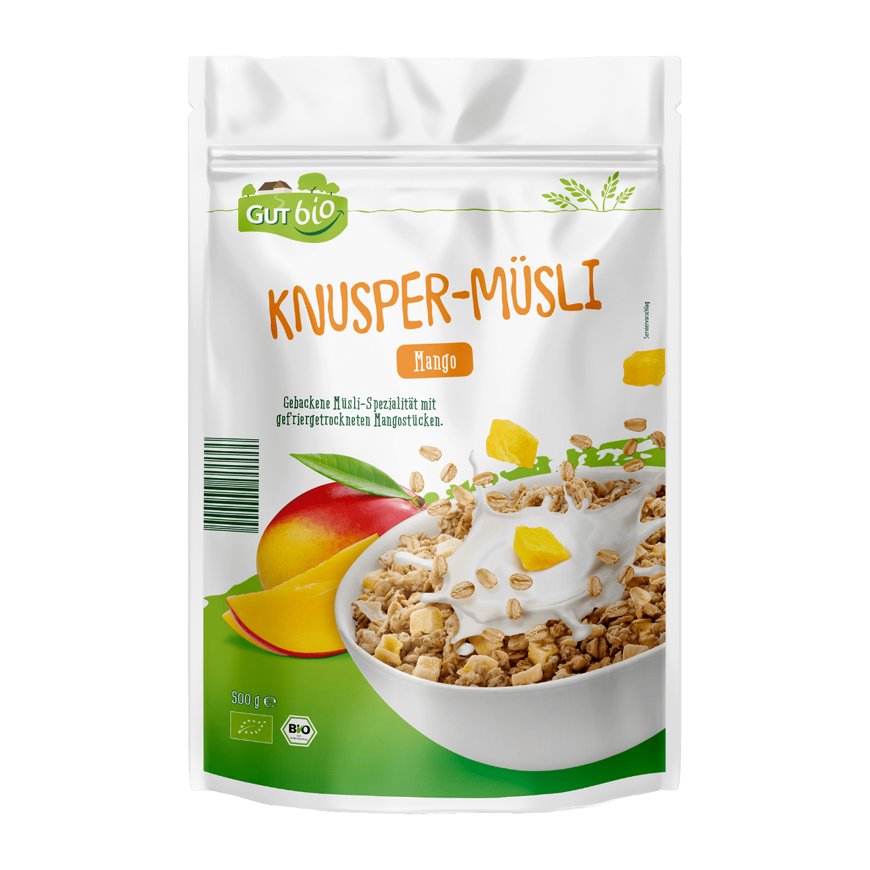 GUT BIO Bio-Knuspermüsli Mango