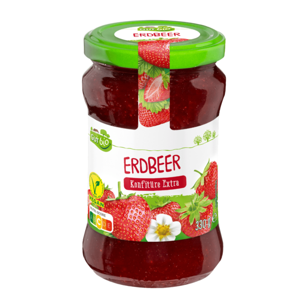 GUT BIO Bio Konfitüre Extra Erdbeer