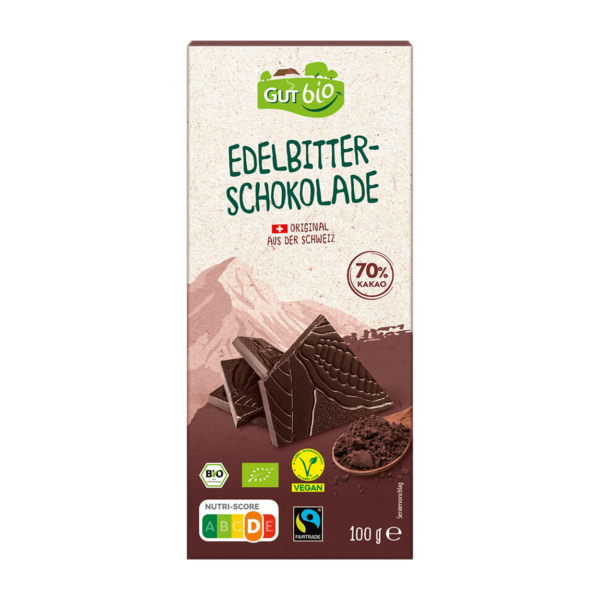 GUT BIO Bio Schokolade, Fairtrade