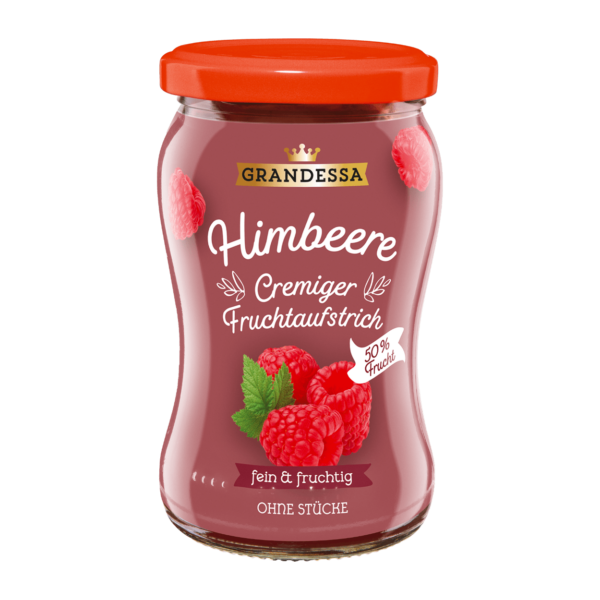 Grandessa Fruchtaufstrich Fein & Fruchtig Himbeere