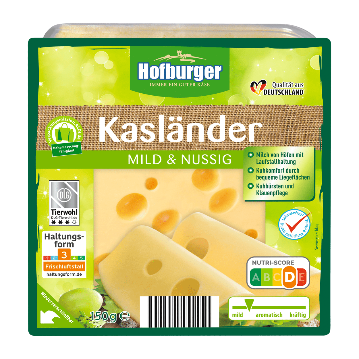 HOFBURGER Kasländer Mild & Nussig