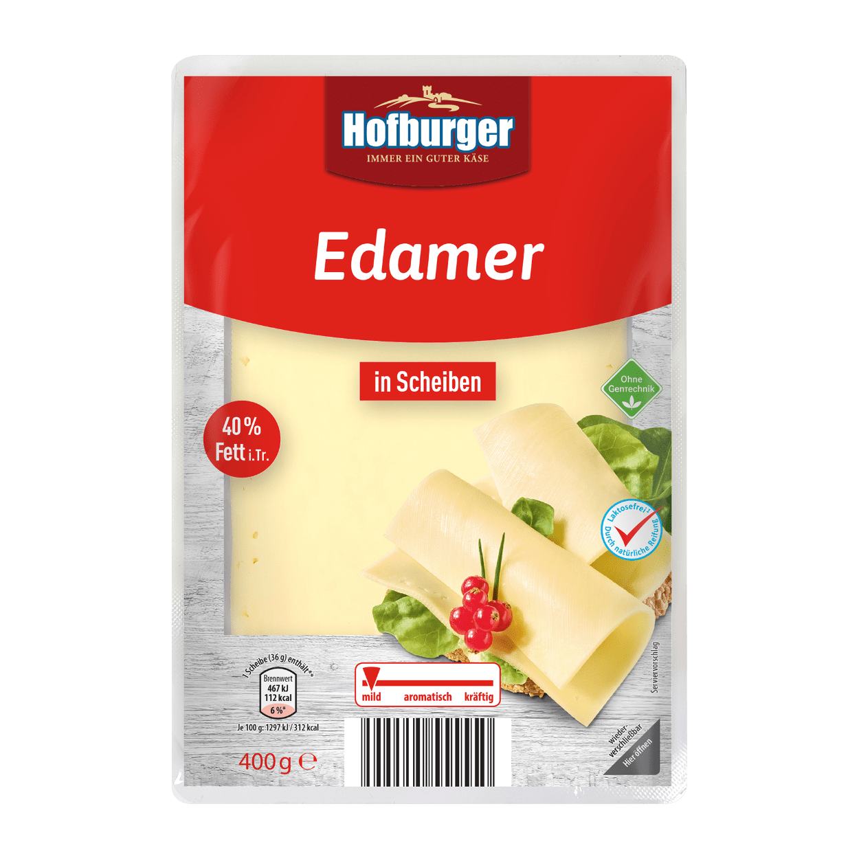 HOFBURGER Schnittkäse Edamer