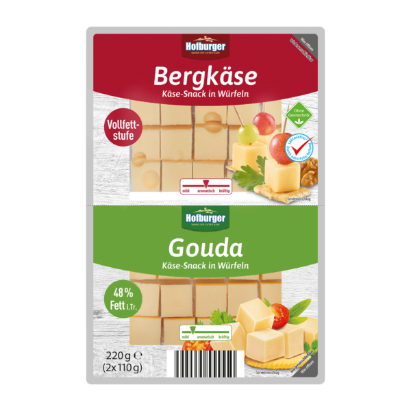 Hofburger Bergkäse Gouda, 220 g