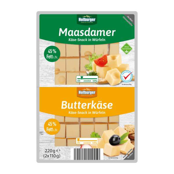 Hofburger Maasdamer Butterkäse, 220 g