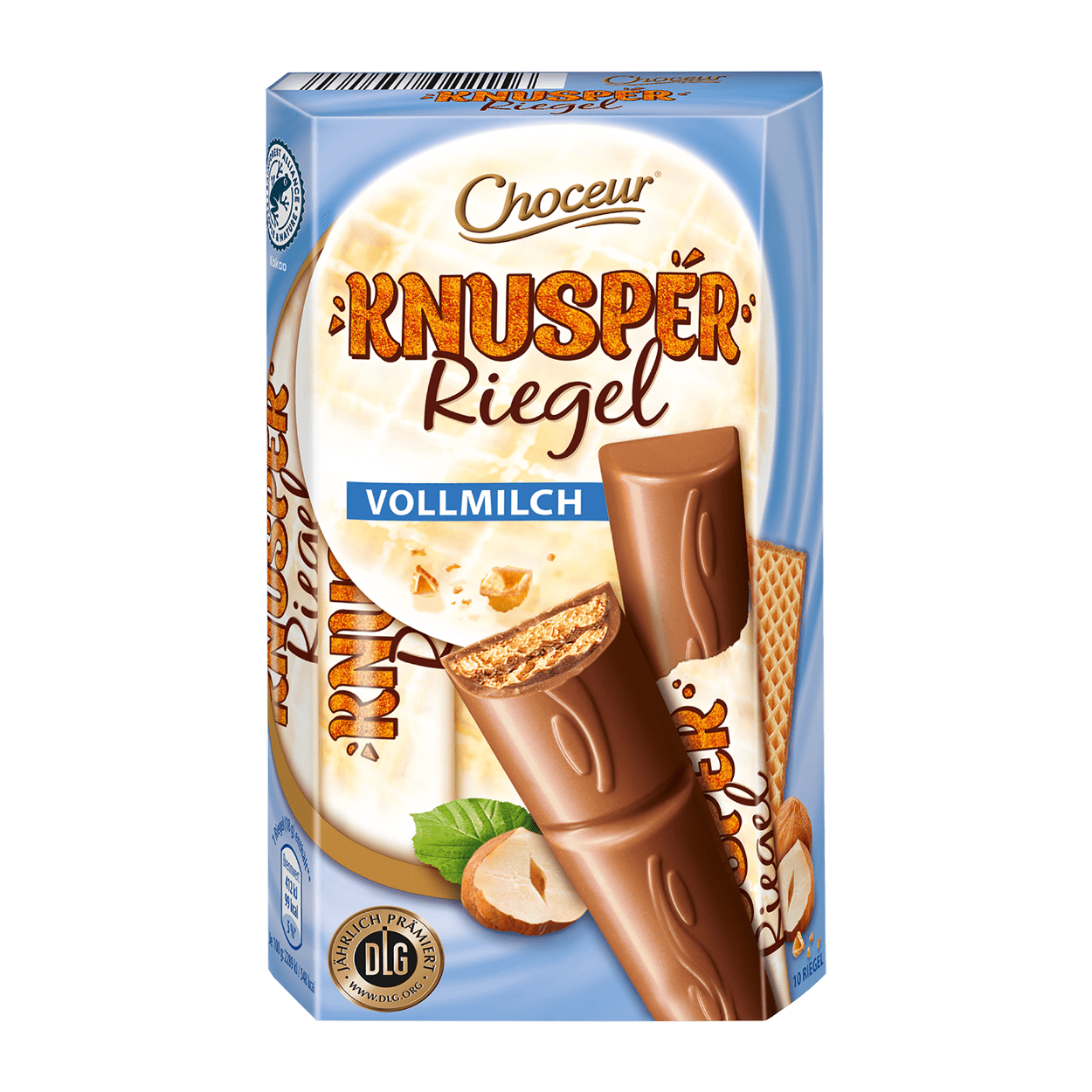 CHOCEUR Schoko Knusperriegel