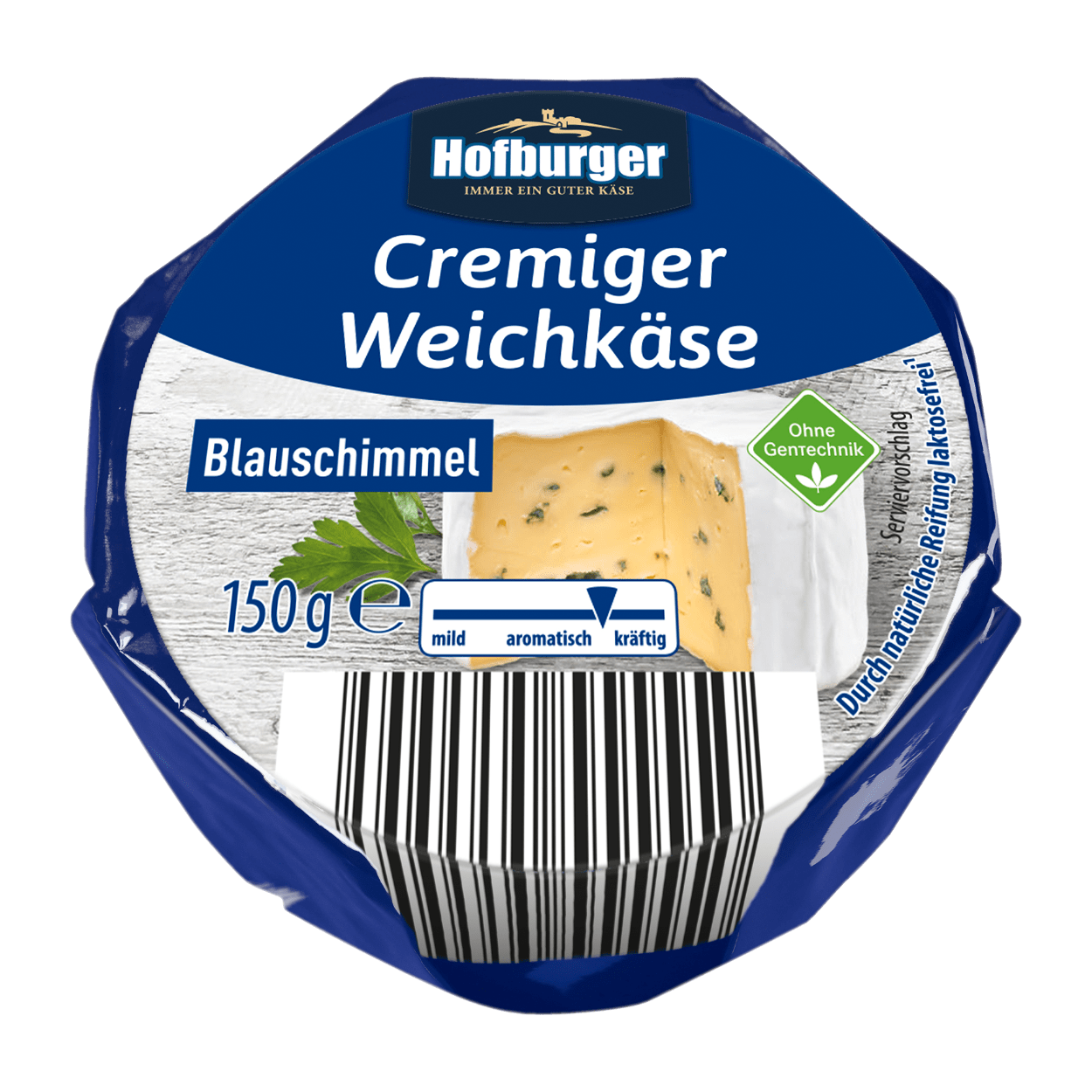 HOFBURGER Cremiger Weichkäse Blauschimmel