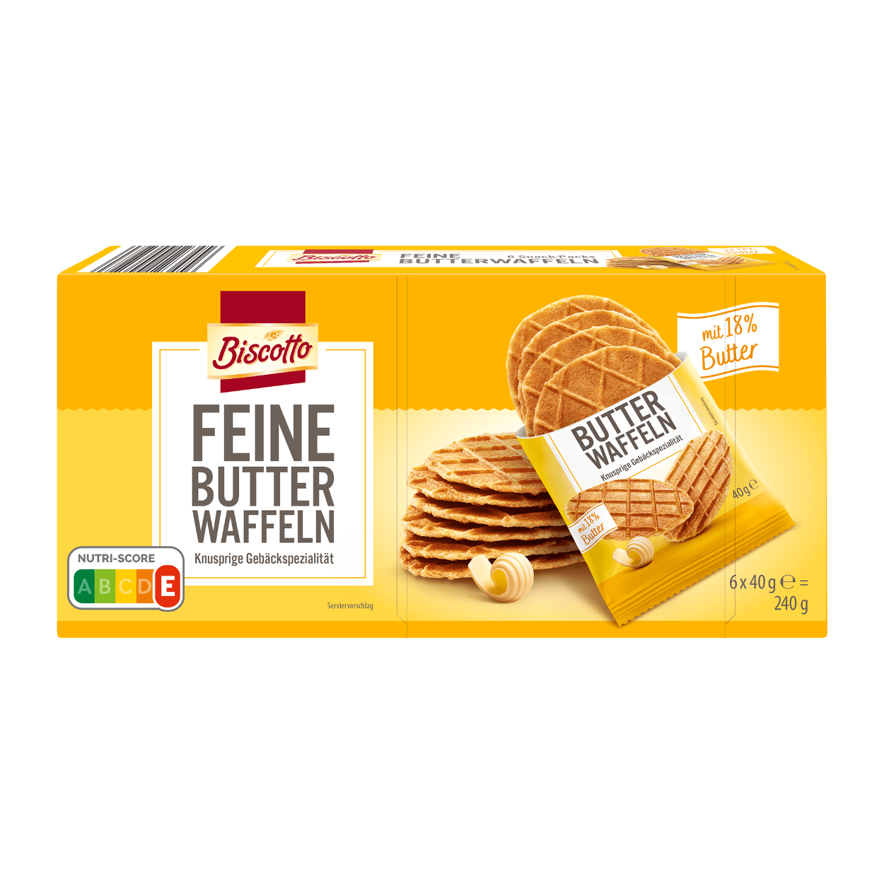 BISCOTTO Feine Butterwaffeln